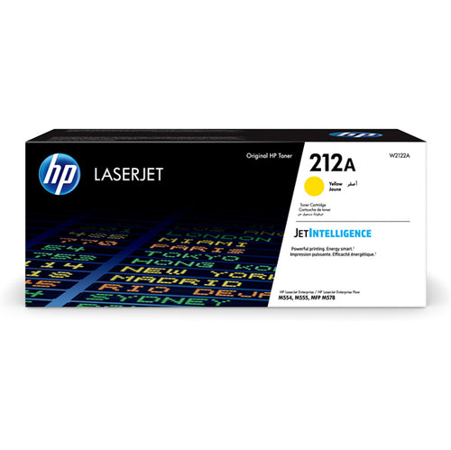Cartuccia Toner Giallo 212A Per Hp Laser Jet Enterprise M554-M555-Mfp M578 Serie