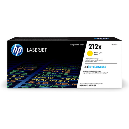 Cartuccia Toner Giallo 212X Per Hp Laser Jet Enterprise M554-M555-Mfp M578 Serie