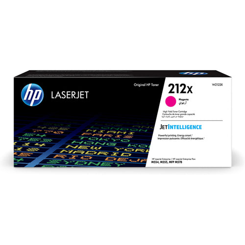 Cartuccia Toner Magenta212X Per Hp Laser Jet Enterprise M554-M555-Mfp M578 Serie
