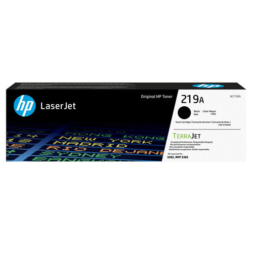 Hp Toner Nero 219A _1.300 Pag