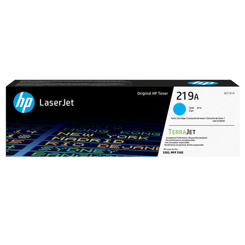 Hp Toner Ciano 219A _1.200 Pag
