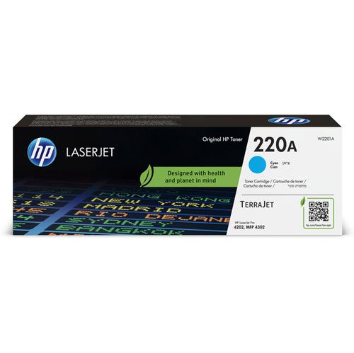 Hp Cartuccia Toner Originale Ciano Laserjet Hp 220A_1.800 Pag