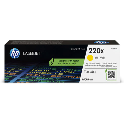 Hp Cartuccia Toner Originale Giallo Laserjet Hp 220X_5.500 Pag
