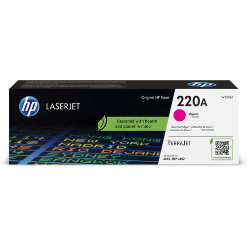 Hp Cartuccia Toner Originale Magenta Laserjet Hp 220A_1.800 Pag