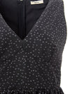 Lardini Abito Lungo con Applicazioni da donna