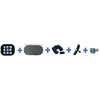 Pacchetto auto estivo - HTC EQUIPEMENT - Andare in vacanza - Include: visiera parasole, cuscino per il collo, supporto per tablet