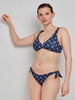 Costume Gisela 2/30222BT taglia M, bikini reversibile fantasia etnica, top gran capienza senza ferretto, slip regolabile con laccetti, spalline regolabili.