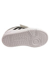 sarpe sneakers Bambini e ragazzi adidas hoops  bianco-nero velcro