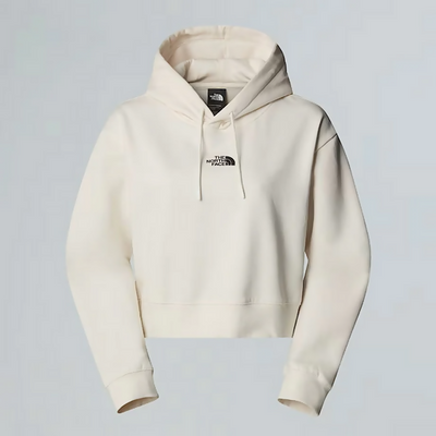Felpa the north Face per donna con cappuccio, vestibilità slim, in puro cotone, logo frontale e retro