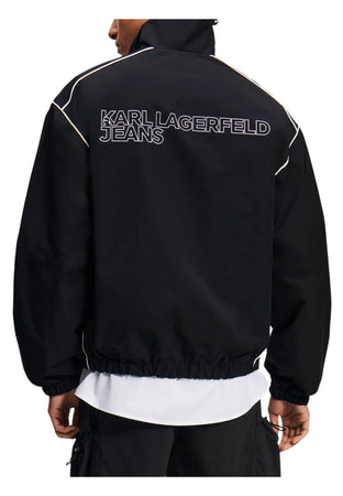 KARL LAGERFELD Giubbotto KLJ ZIP UP PIPING JACKET da uomo