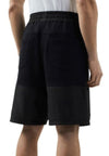 GCDS Pantaloncini BAND LOGO NYLON SWEATSHORTS da uomo