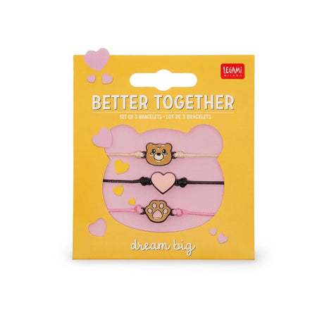 Set di 3 Braccialetti - Teddy Bear - Set of 3 Bracelets