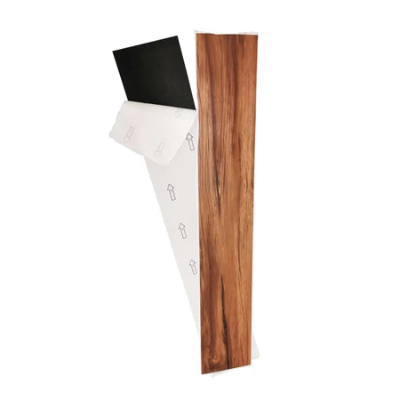 1mq di Pavimento LVT Autoadesivo TEAK 914x152mm (2mm spessore) ignifugo, idrofobo. ETERNAL PARQUET - Eternal Parquet