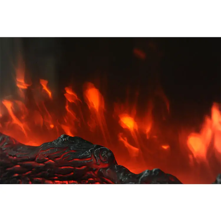 Camino rettangolare elettrico a LED, decorazione per soggiorno