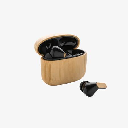 Headphone XD Connects Auricolari RCS Bambù Brown