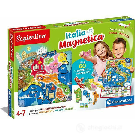 Sapientino puzzle italia magnetica