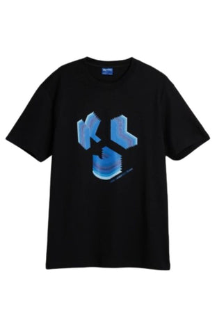 KARL LAGERFELD T-SHIRT KLJ REGULAR SSLV 3D MONOGRAM REGULAR da uomo