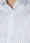 calvin klein CAMICIA TWILL STRIPE FITTED da uomo