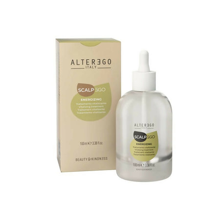 Alterego scalpego energizing intensive tonic 100 ml + energizing shampoo 250 ml per capelli deboli e fragili.