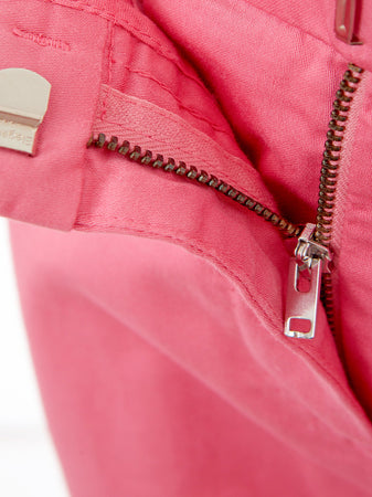 Lardini Pantalone Rosa in Cotone da donna