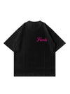 Homeless T-Shirt Nera 100% Cotone Made in Italy Horda Brand