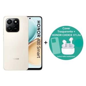 Honor 400 Smart 8+256GB 6.7 4G Desert Gold DS ITA + Choice X7 Lite