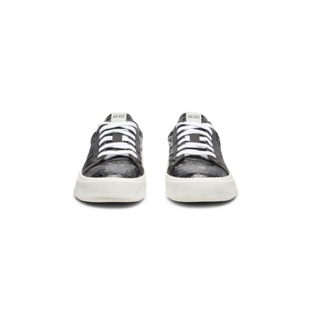 GCDS Sneakers PATENT MONOGRAM BUCKET SNEAKERS da donna