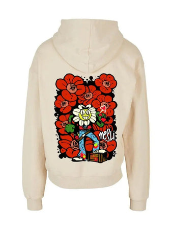 Horda x Nesli Felpa 460 grammi in 100% cotone non garzata Vestibilità Oversize - Horda Brand Streetwear