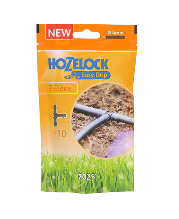 HOZELOCK - 10 GIUNTI A "T" DI 4mm