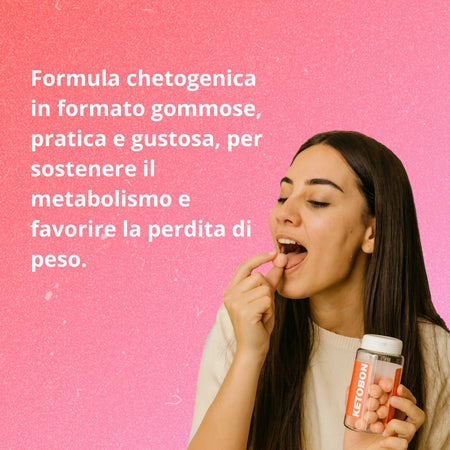 Ketobon Keto Caramelle Dimagranti Brucia Grassi Forte Per Dimagrire Dieta Chetogenica Con Arginina E Aceto Di Mele 60pz