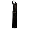 Dexterior vestiti casual donna d.exterior - patchwork abito lungo s/m - nero da donna