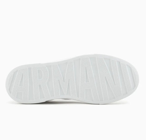 Armani Exchange Sneakers Donna Bianche AX maxi logo