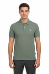 Polo North&Sails per uomo a manica corta cotone 100% due bottoni