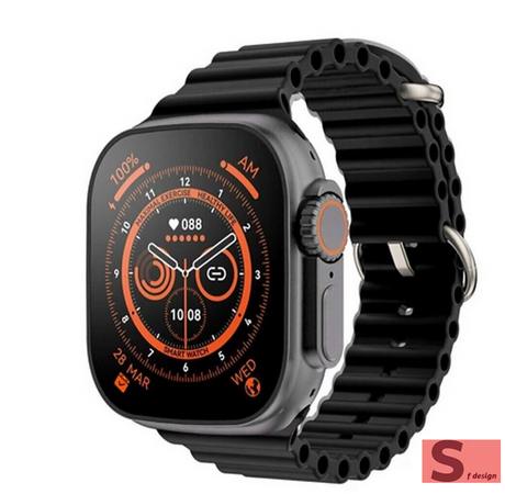 smartwatch bluetooth wireless sport salute cardiofrequenzimetro da polso tracker ultra
