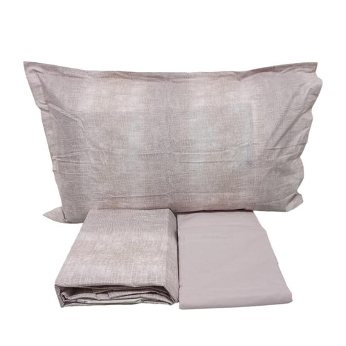 Completo Lenzuola Singolo Snake Percalle Cotone Balza a Giorno