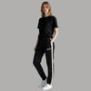 ICON pantalone jogger nero con bandina ICDF2W6P004