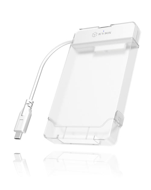 ICY BOX Case Esterno per SSD/HDD 2.5 a 1x USB 3.2 Gen1 Type-C- inclusa protezione