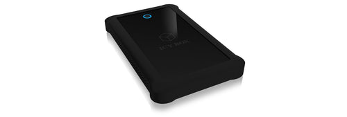 ICY BOX Case Esterno per SSD/HDD 2-5 a 1xUSB3.2 Gen1 Host- UASP- protezione in silicone