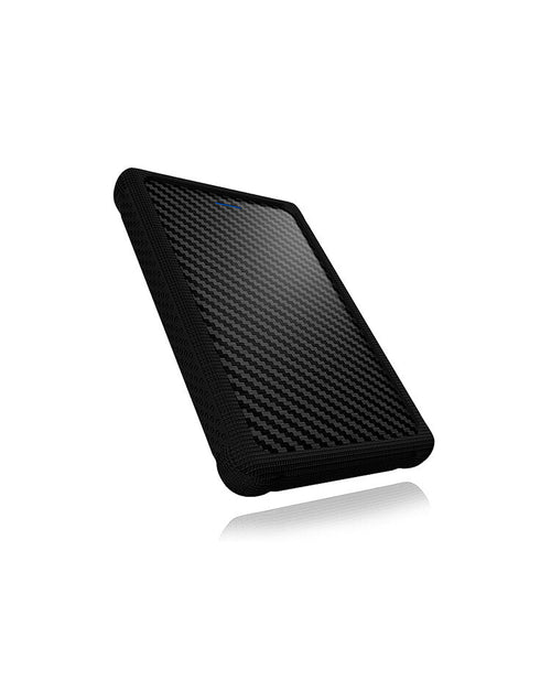 ICY BOX Case Esterno per SSD/HDD 2-5 a 1xUSB3.2 Gen1 Host- senza viti- protezione in silicone