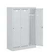 Armadio per spogliatoio con tramezza interna a 3 posti cm. 119,5x50x195h