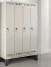 Armadio spogliatoio a 2 posti cm. 61x50x195h
