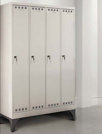 Armadio spogliatoio a 2 posti cm. 61x50x195h