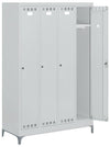 Armadio spogliatoio a 4 ante cm. 119,5x50x195h
