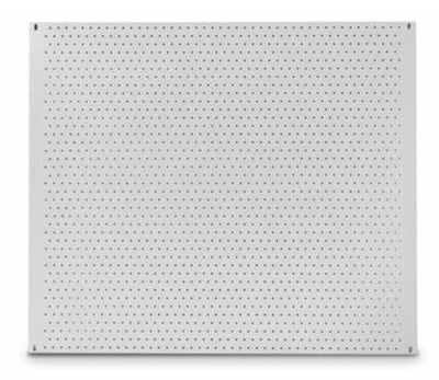 Pannello forato metallico a muro per attrezzi da lavoro cm. 150x3x85h