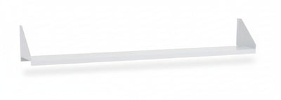 Mensola di metallo verniciato per pannello forato porta attrezzi cm. 150x14h