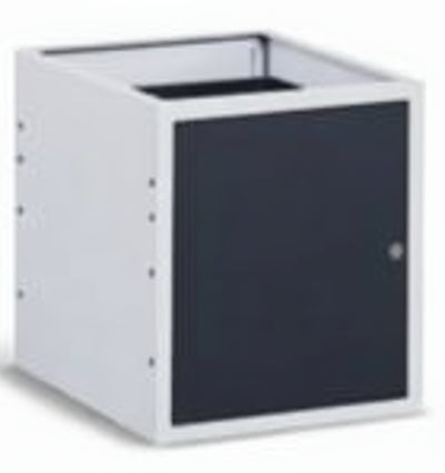 Cassettiera metallica per banco da officina con 1 anta cm. 50x60,7x57h