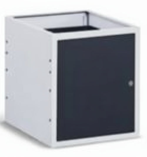 Cassettiera metallica per banco da officina con 1 anta cm. 50x60,7x57h