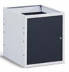 Cassettiera metallica per banco da officina con 1 anta cm. 50x60,7x57h