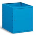 Cassettiera metallica per banco da officina con 1 anta cm. 50x60,7x57h