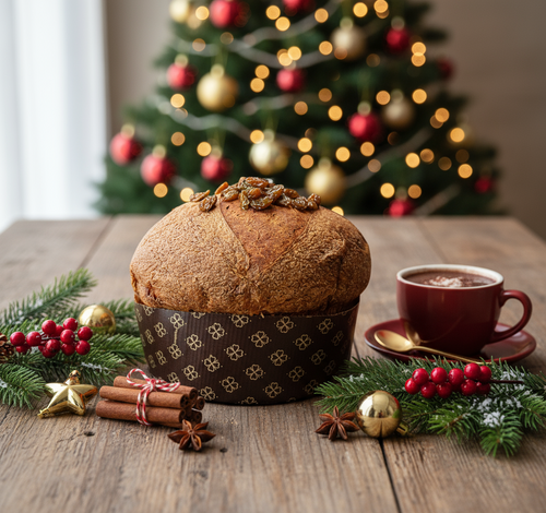 Panettone Artigianale Siciliano 1kg con Uva Passa E Malvasia Delle Eolie – Novità 2024 - isolana